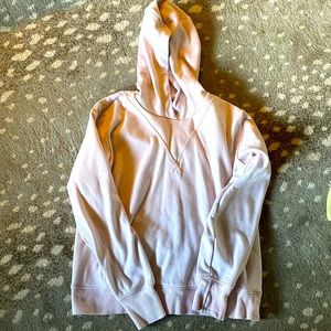 Athleta Girl In Your Element Hoodie - Heather Pink - Size L (12)